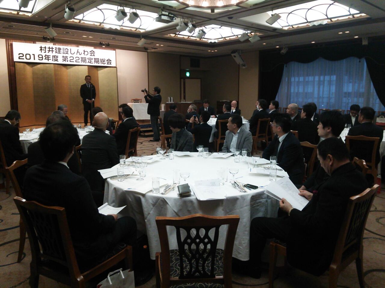 村井建設しんわ会定期総会 Npo法人 建友会 活動紹介ページ