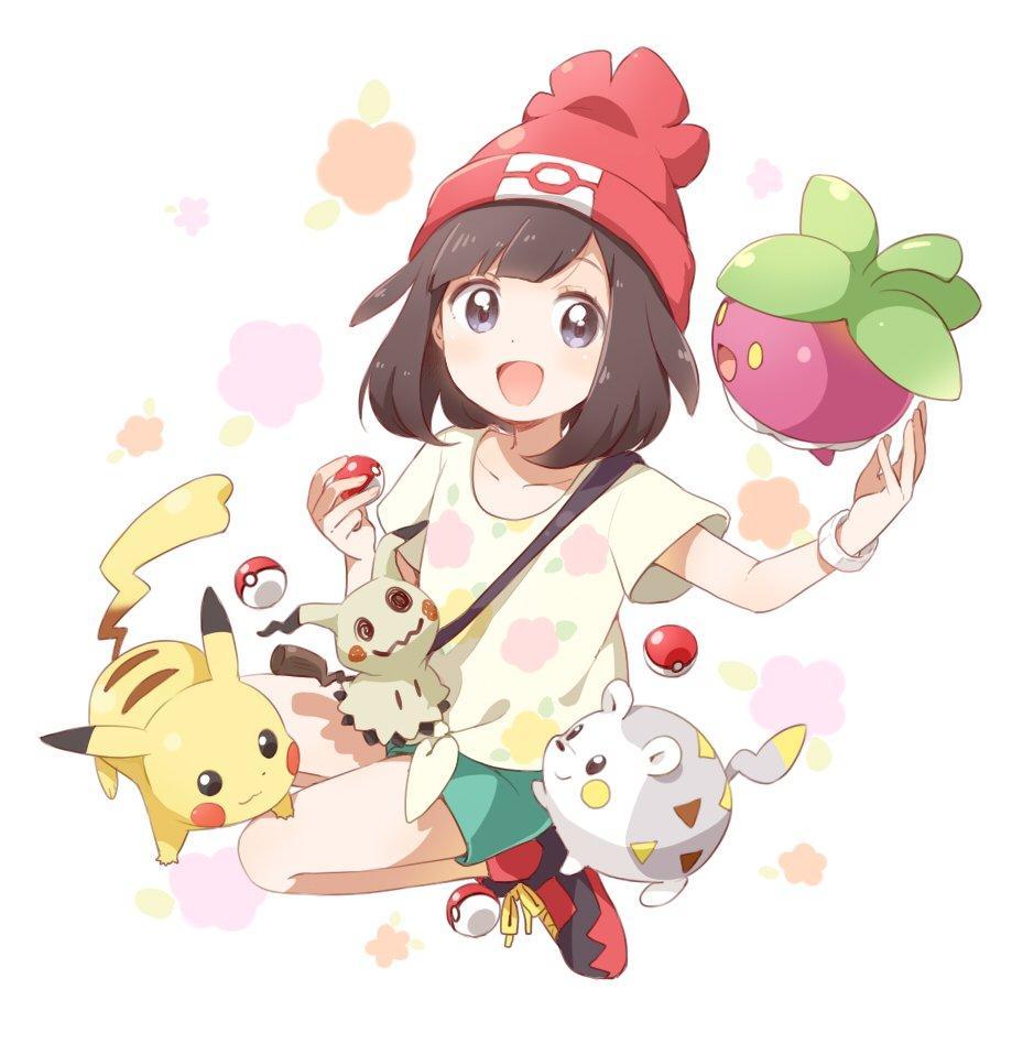 なもり神が描いたポケモンの主人公かわいい たのしーアニメ速報 なもり神が描いたポケモンの主人公かわいい たのしーアニメ速報