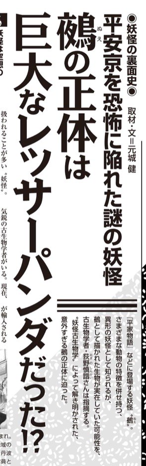 画像あり ムー10月号 妖怪ぬえの正体はレッサーパンダだった チビ る 速