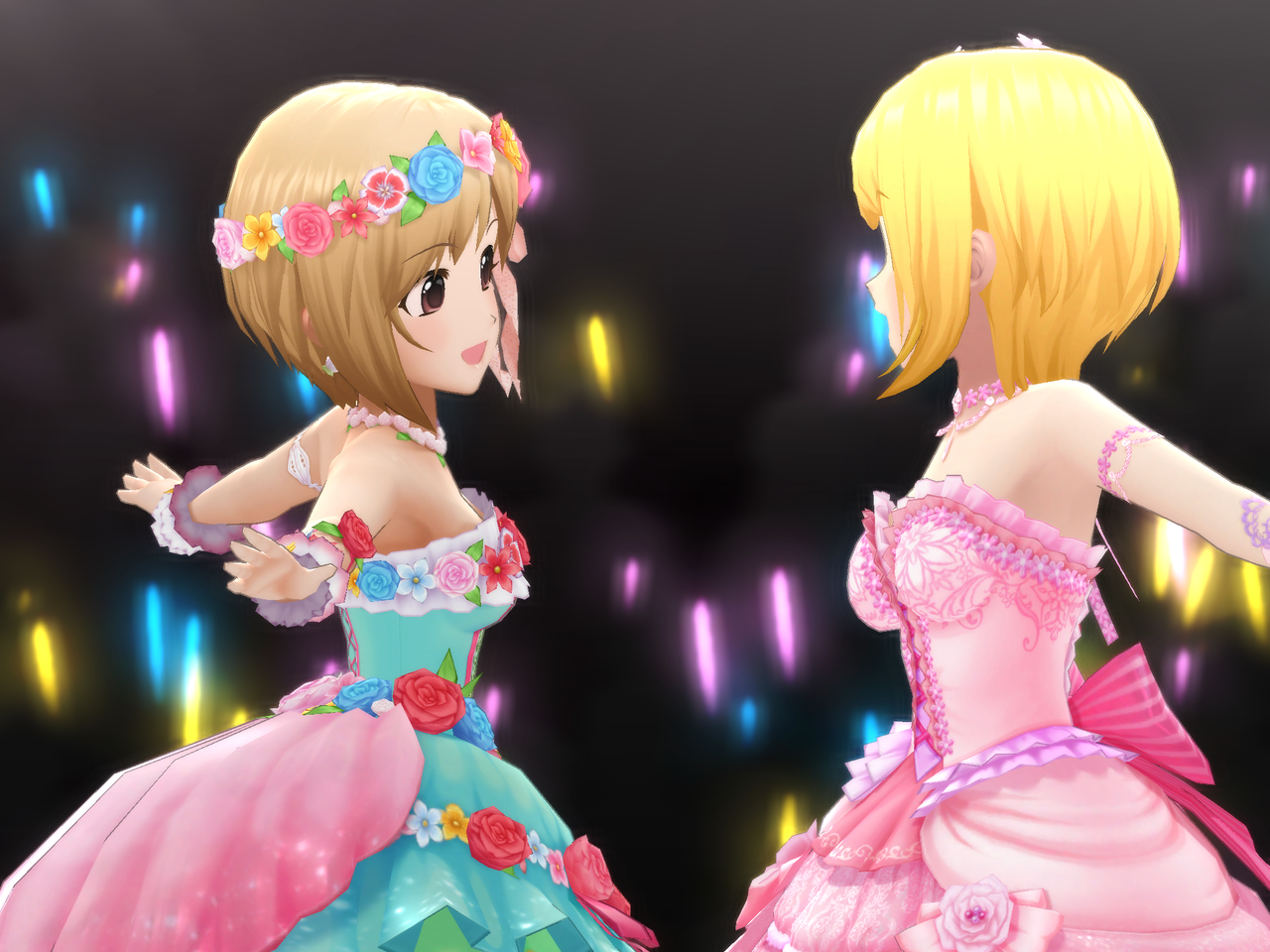 デレステ みてみてーお花のドレス綺麗 デレステ課金エリート速報
