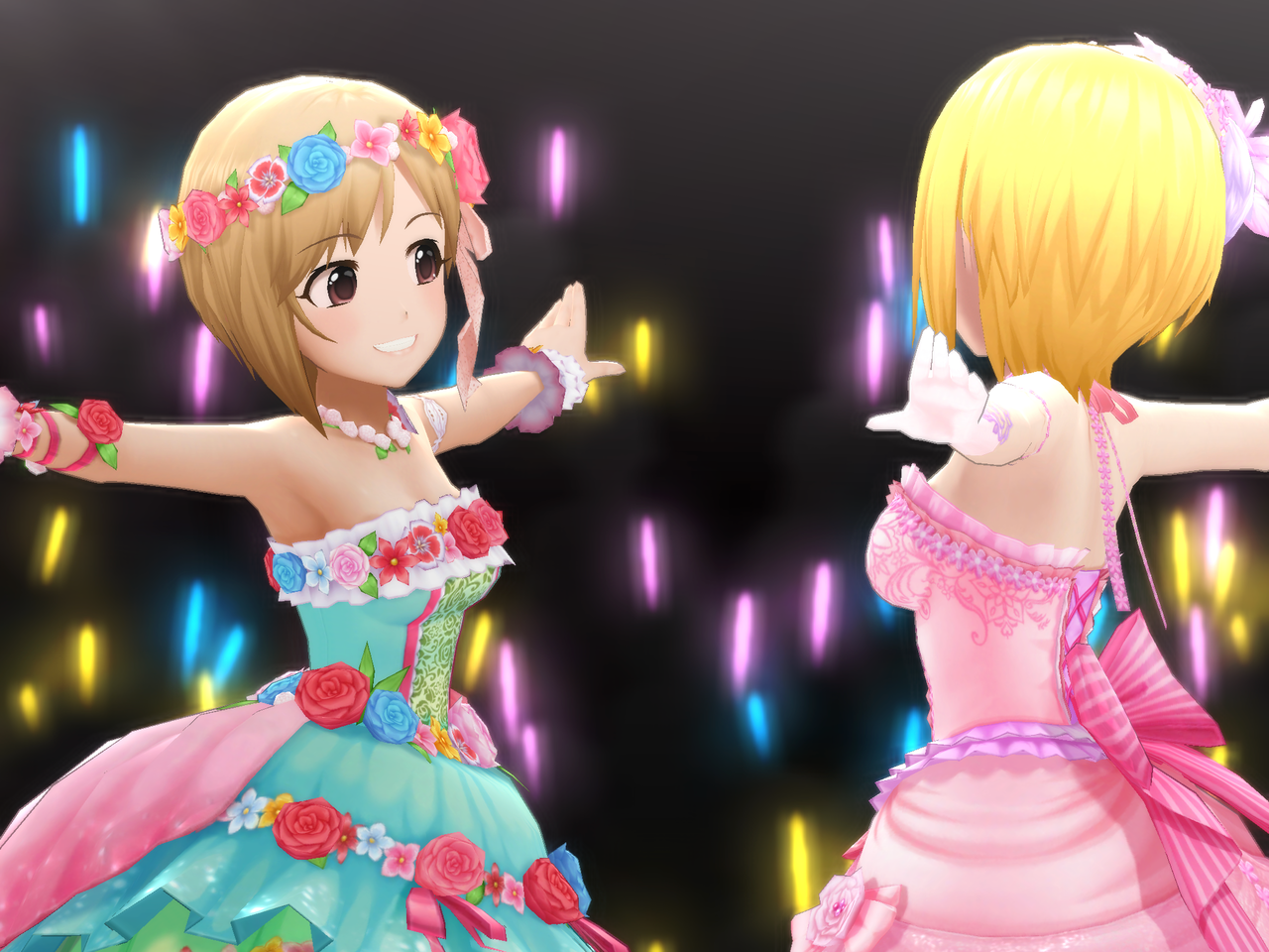 デレステ みてみてーお花のドレス綺麗 デレステ課金エリート速報
