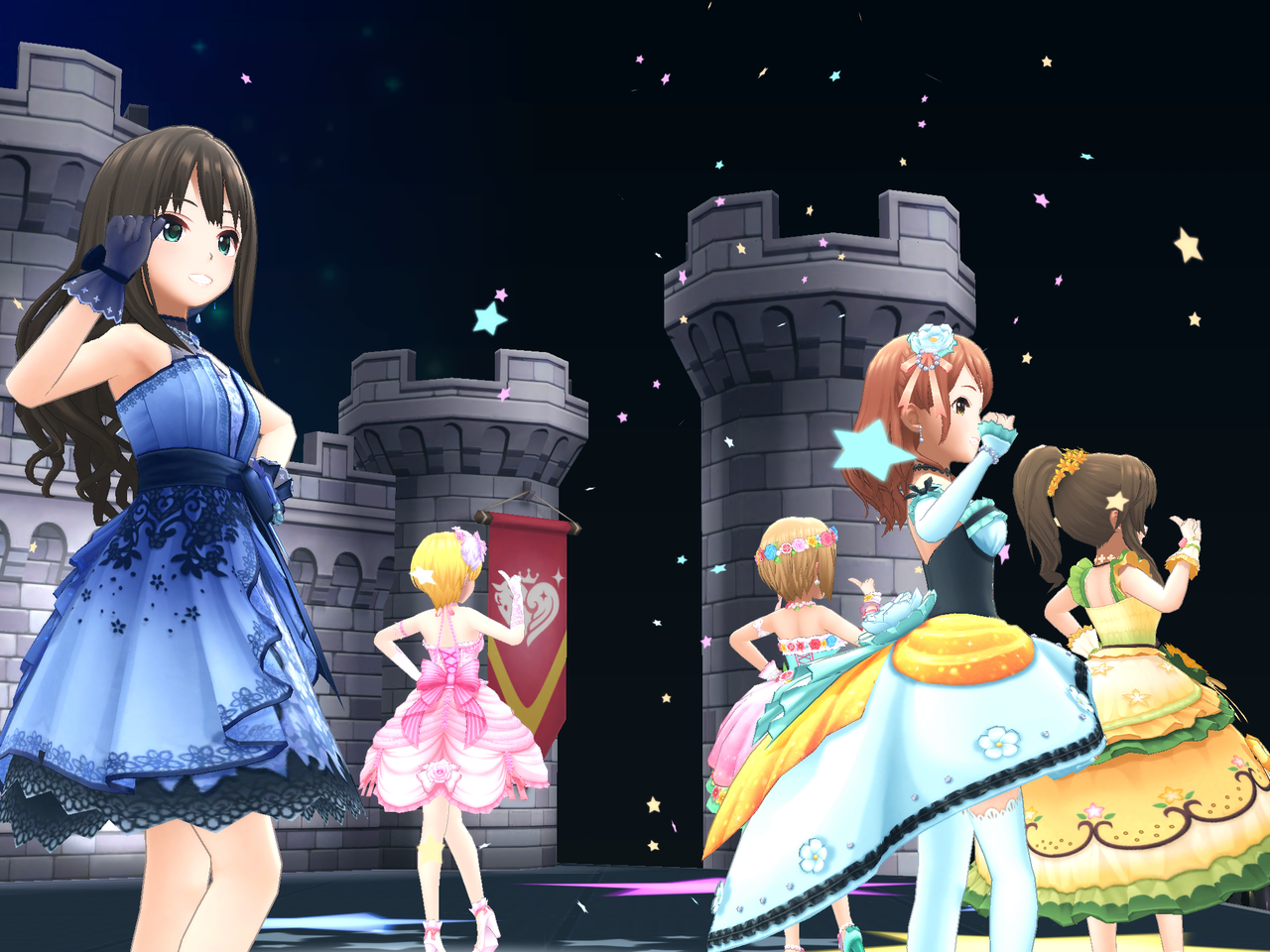 デレステ みてみてーお花のドレス綺麗 デレステ課金エリート速報