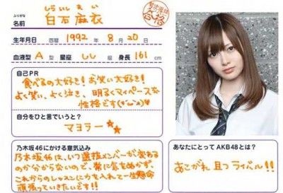 悲報 白石麻衣25歳 彼氏いない歴25年 スキャンダルニュース 悲報 白石麻衣25歳 彼氏いない歴25年 スキャンダルニュース