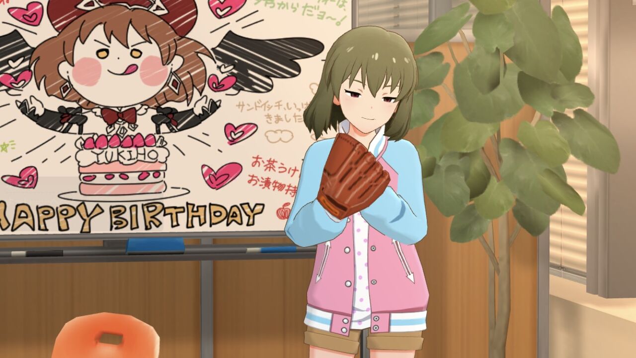 ミリシタ 次はここで野球をしてはいけません の張り紙を背景に野球をする昴ください ミリシタまとめ速報