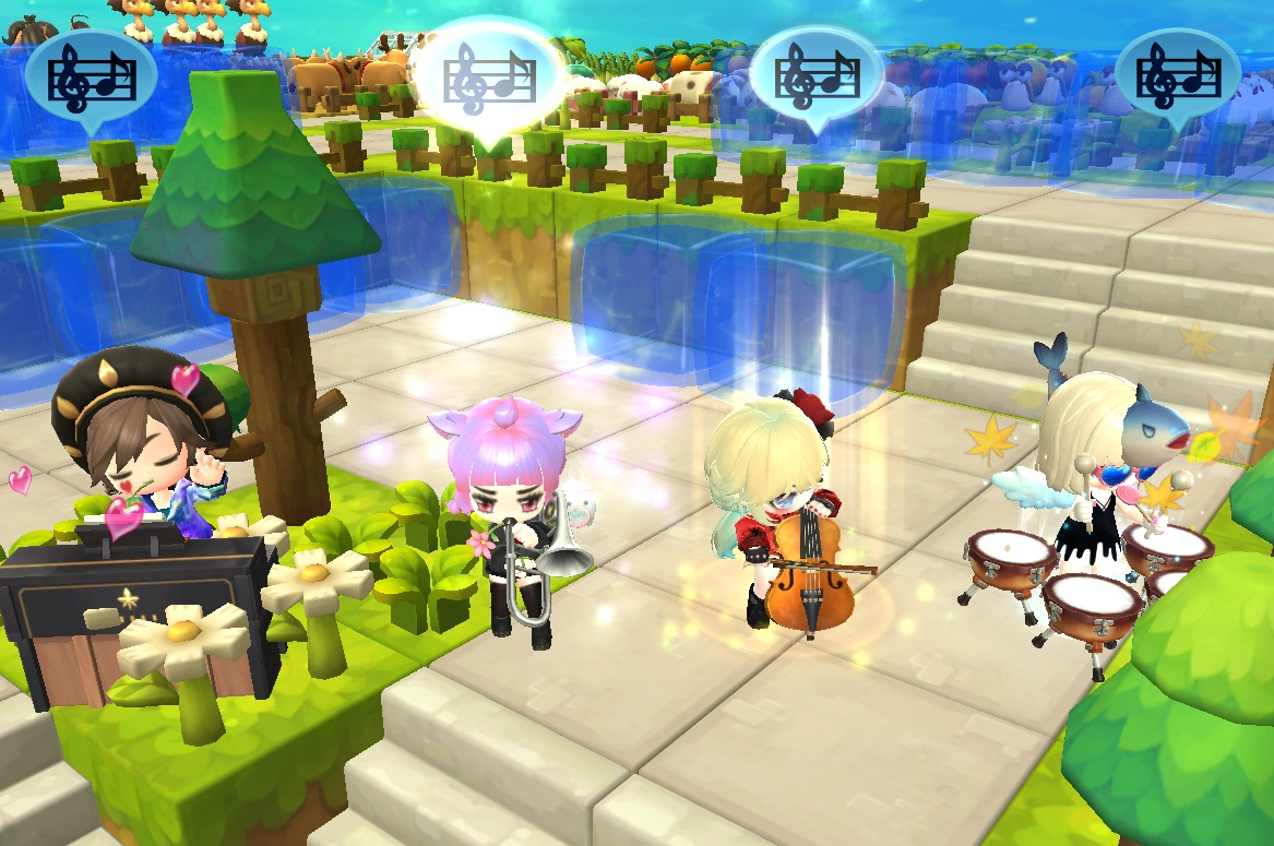 ﾟdﾟ 旦 メイプル2 女子会だー