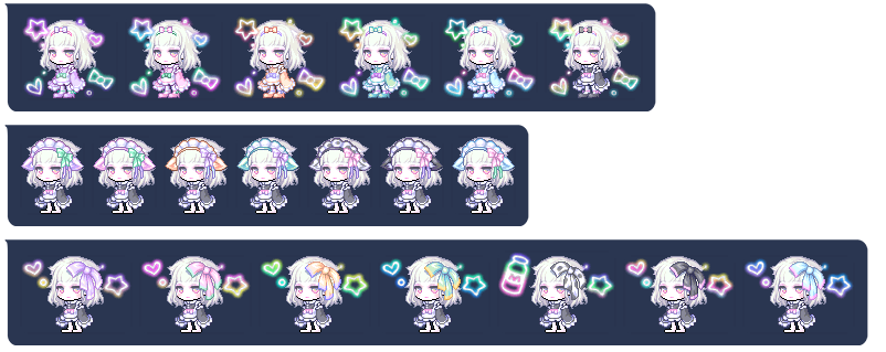 ﾟdﾟ 旦 ゆめかわの色無限に悩む民