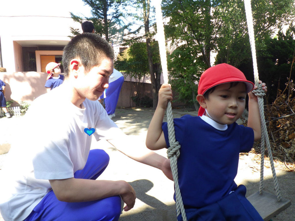 工業高校のお兄さん お姉さんと遊びました 青森県 八戸市 イメルダ幼稚園のブログ 工業高校のお兄さん お姉さんと遊びました 青森県 八戸市 イメルダ幼稚園のブログ