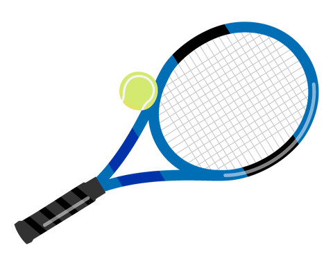 sports_tennis_racket_ball_illust_2143