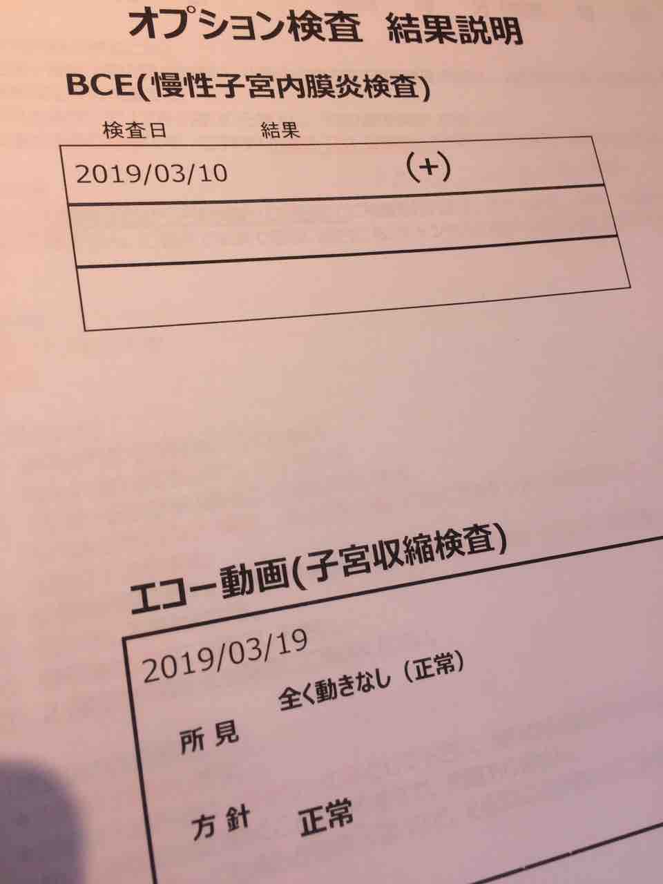 慢性子宮内膜炎の検査結果 39歳兼業主婦の妊活blog 35歳からの体外記録 慢性子宮内膜炎の検査結果 39歳兼業主婦の妊活blog 35歳からの体外記録
