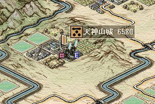 天神城へ迫る北条軍