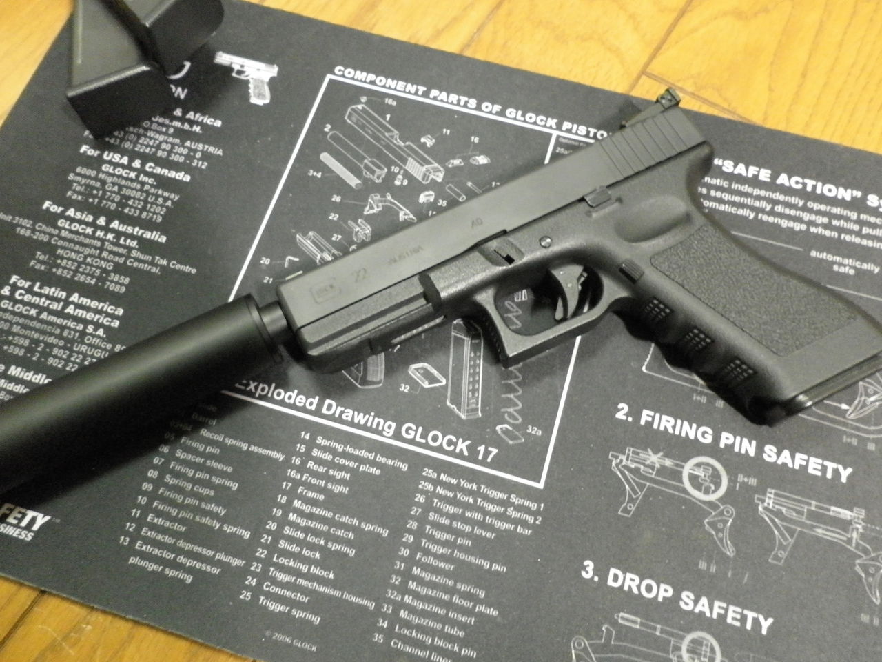 KSC GLOCK22 AAC : 帝国軍前線指揮官Bの戦闘区域