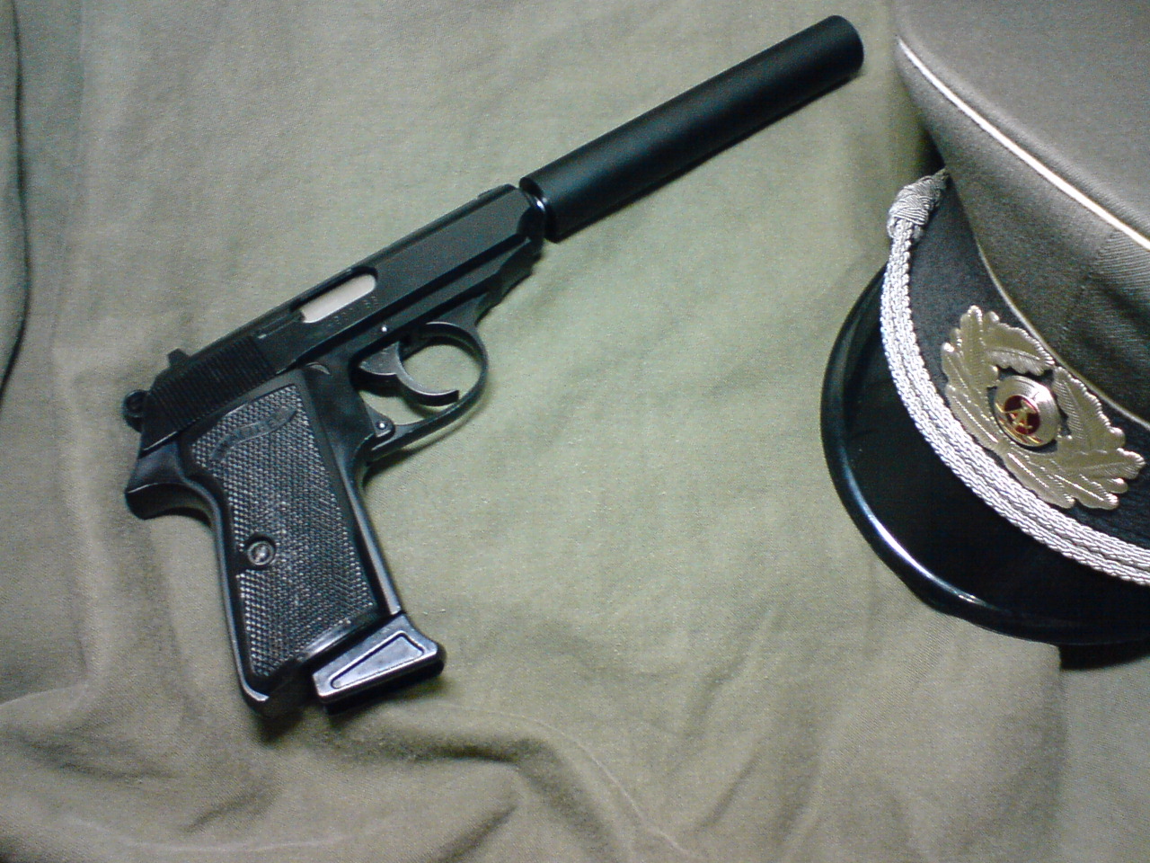 マルゼン ワルサーPPK/S サイレンサー可変ホップバレルセット : 帝国軍 マルゼン ワルサーPPK/S サイレンサー可変ホップバレルセット : 帝国軍