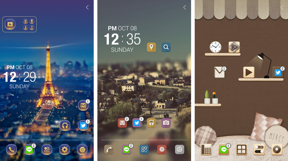 メールやlineなどの未読件数をバッジ表示できる 無料で使えるホームアプリ Android