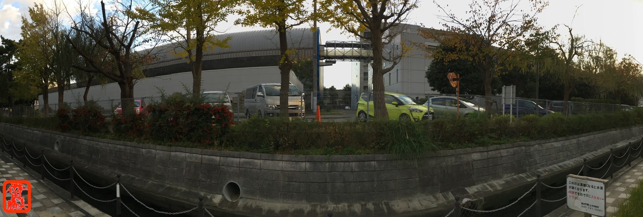 横浜研究所の北側