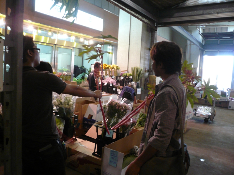 東京フラワーポート イナバの花