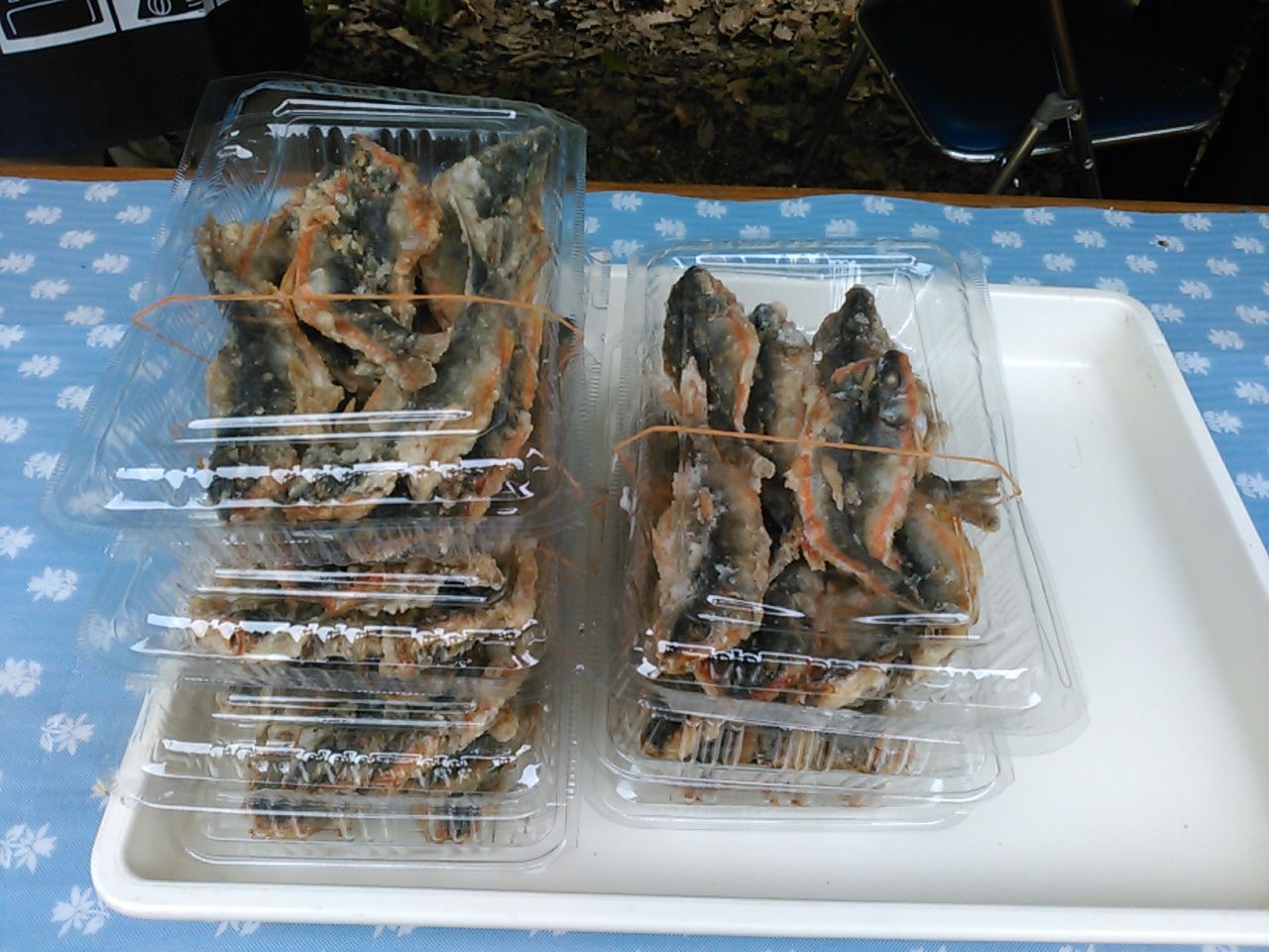 伊南川アカハラ唐揚げ 伊南川の釣り Blog