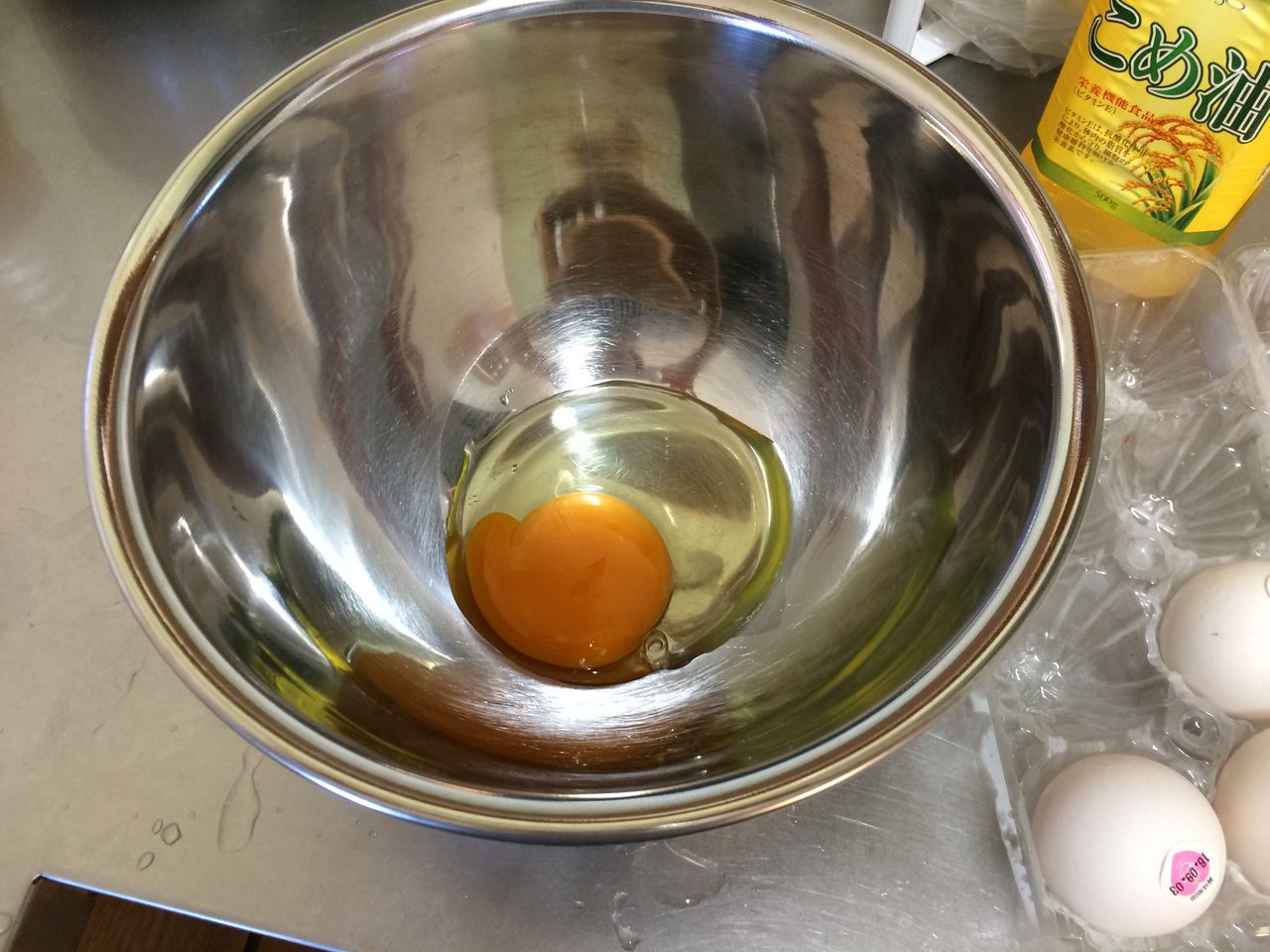 38 慢心失敗シフォン 卵の割り方について シフォンケーキ1000本ノック