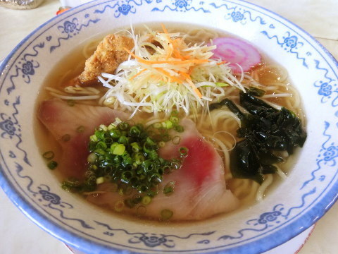あじひろ　かつおラーメン　枕崎　鹿児島