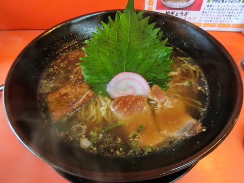 鹿児島　いちき串木野　鮪ラーメン　らんらん