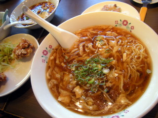 福岡市　西区　ラーメン　趙の家　酸辣湯麺