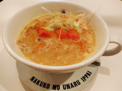 海鳴　辛子明太子ラーメン　福岡空港