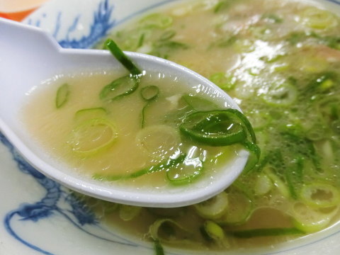 元祖長浜　ラーメン　福岡　レンゲ