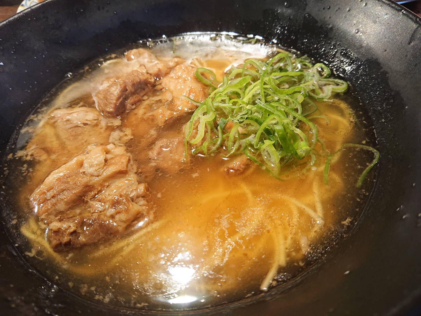 木四季 福岡 ラーメン ソーキ蕎麦定食 東区原田 ラーメン 木四季