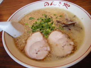 早良区　ラーメン　のんきや　次郎丸