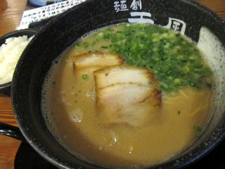 福岡　筑紫野　ラーメン　天風