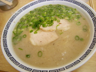 早良区　西新　じろう。　ラーメン　チャーシューメシ