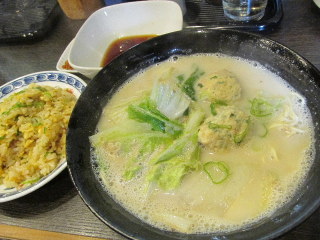福岡　中央区　FBS　ラーメン　鶴と亀