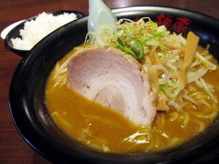 福岡　ラーメン　味噌　カレー　博多区　板付　北の麺蔵