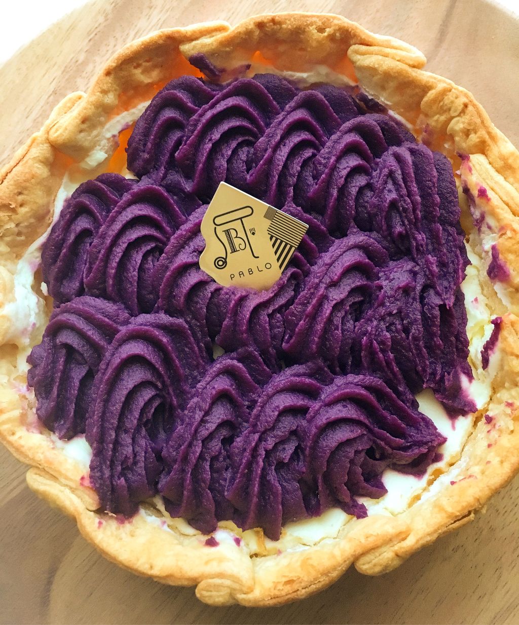 パブロ 沖縄限定チーズタルト 紅芋チーズタルト 15cmホール Nobu S House 甘味録 パブロ 沖縄限定チーズタルト 紅芋チーズタルト 15cmホール Nobu S House 甘味録