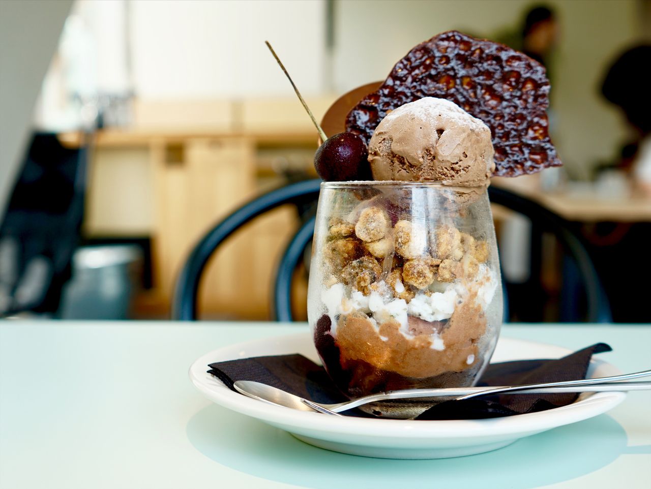 ガーデンハウス新宿「サマーチョコレートパフェ」 : nobu's