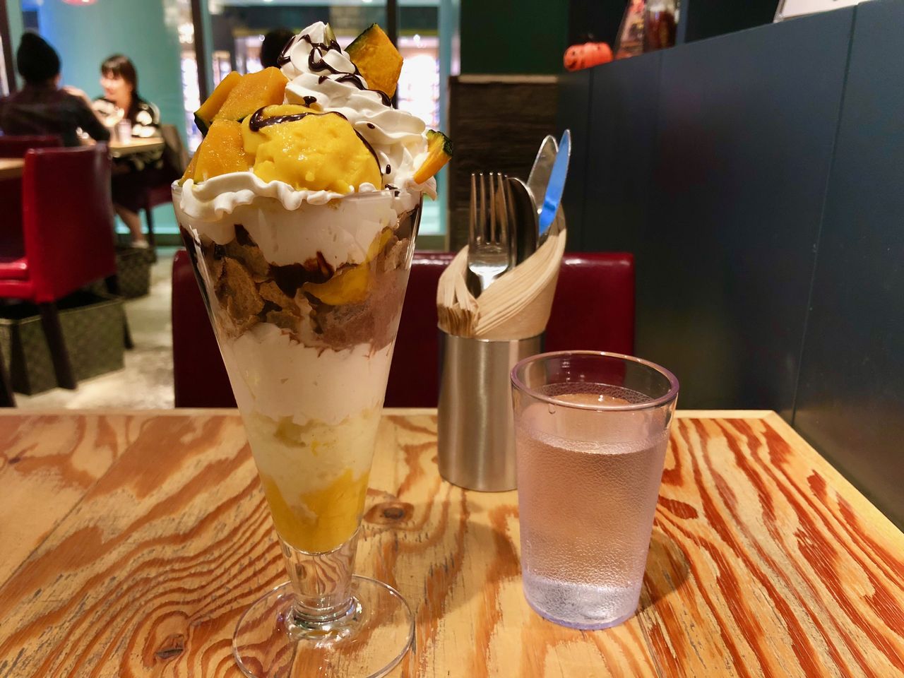 #チェルシーカフェ「かぼちゃプリンパフェ」 : nobu's house/甘味録