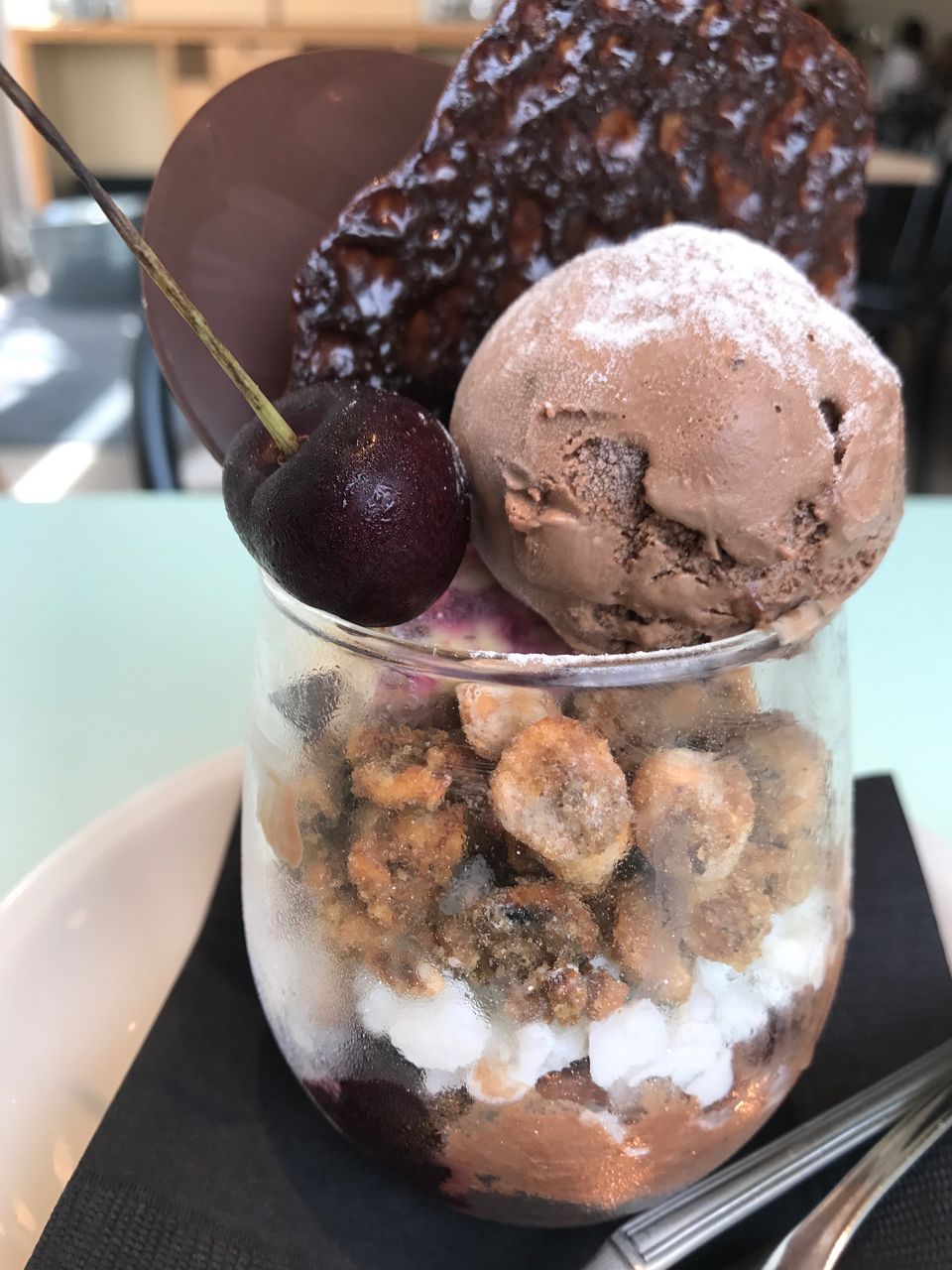 ガーデンハウス新宿「サマーチョコレートパフェ」 : nobu's