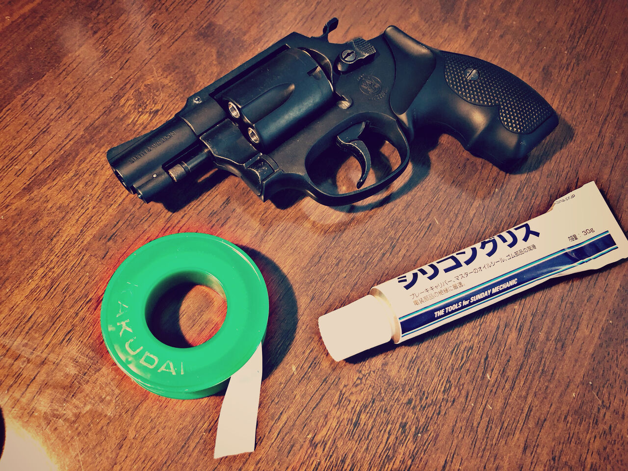 マルシン S&W M36】ガス漏れ修理してみた : indoor shooter's blog