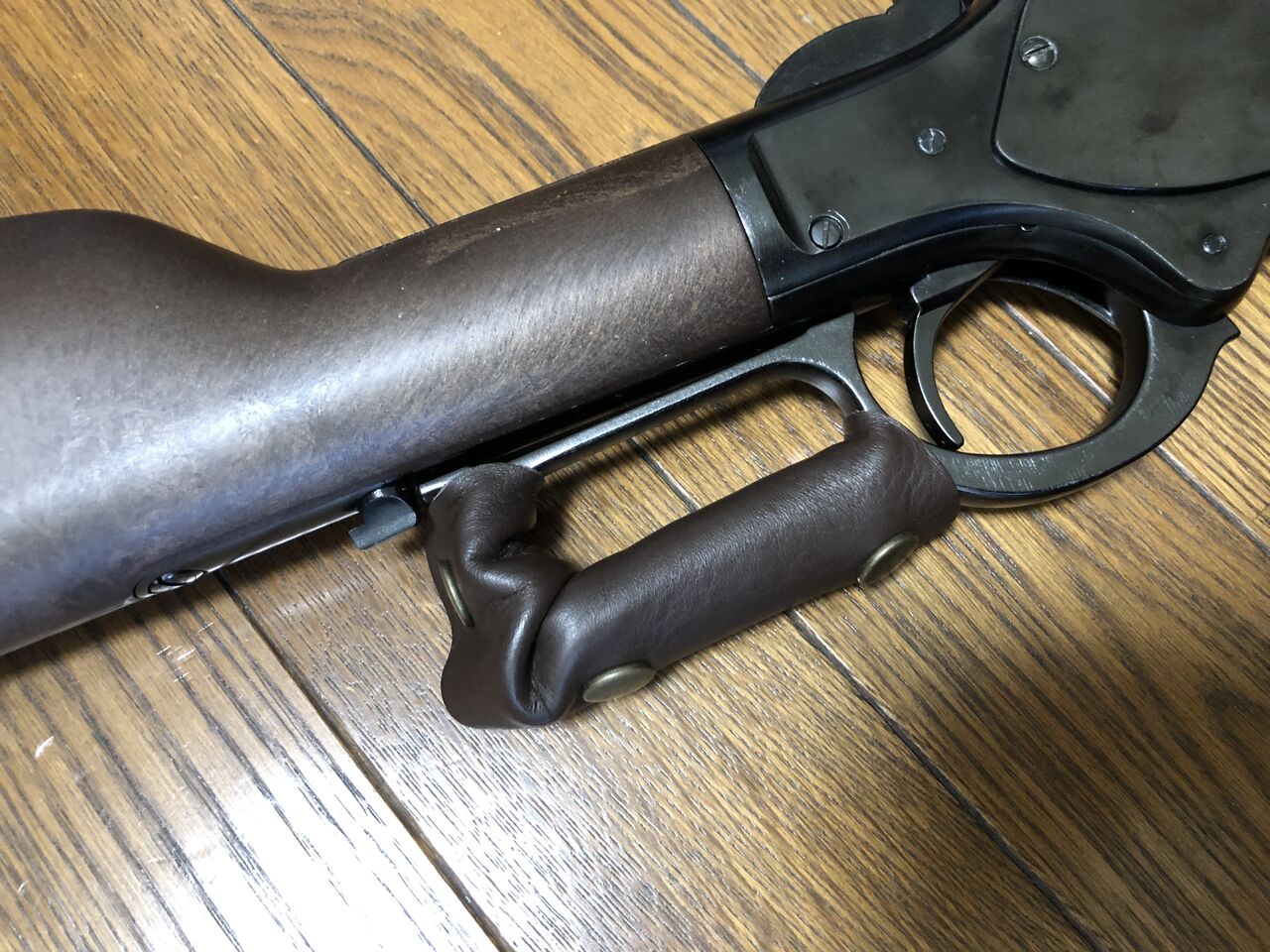 KTWウィンチェスターM1873 カービン 可変ポップ KTW] ウィンチェスター M1873 カービン 可変HOPモデル エア