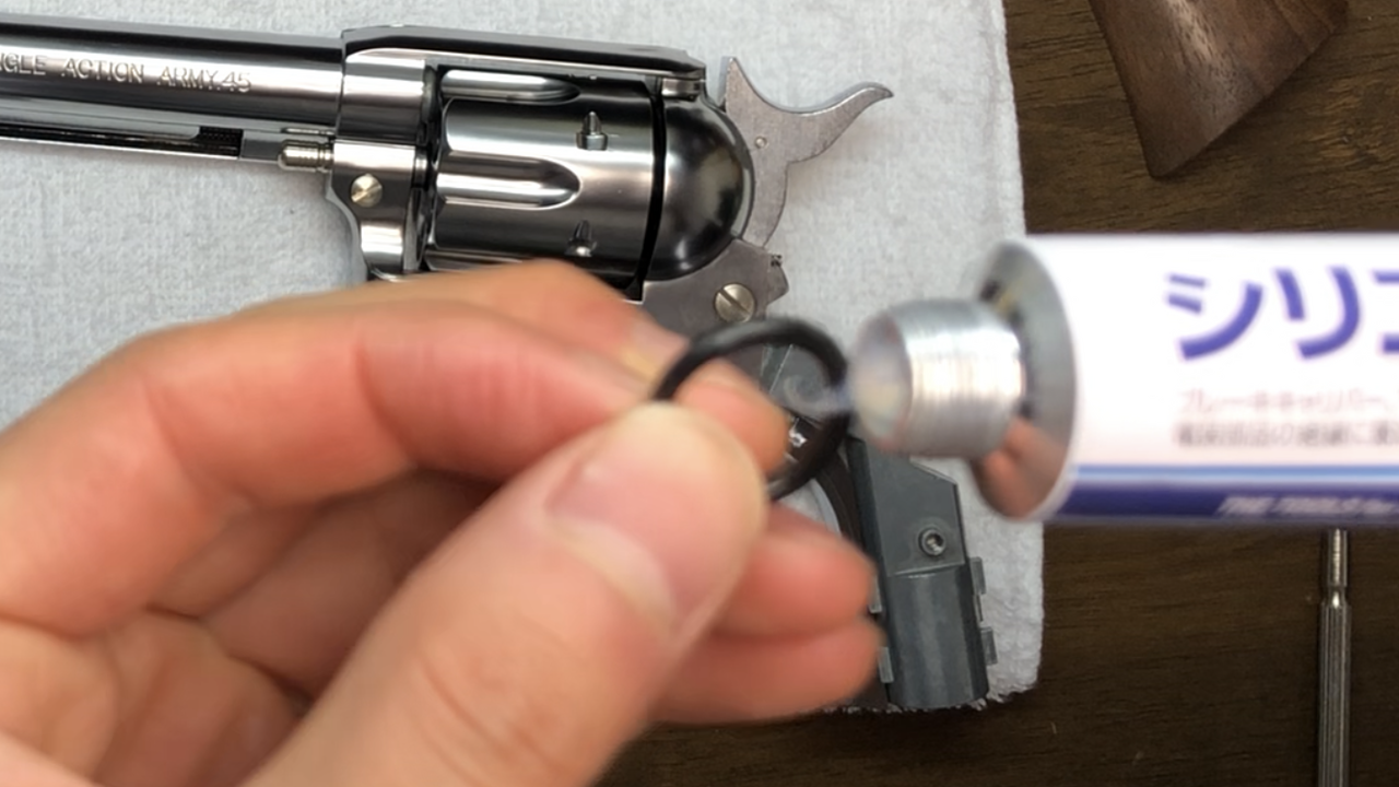 マルシン コルト SAA】ガス漏れ修理してみた : indoor shooter's blog