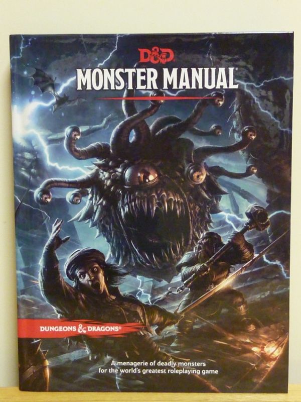 Monster Manual』を手に取ってみた□コア・ルール第2弾 : D&Dで趣味