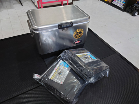 ギア】コールマン スチールベルトクーラー 保冷力アップカスタム : Fw