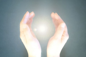 手と光