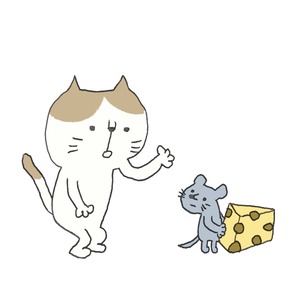 ネコとネズミ