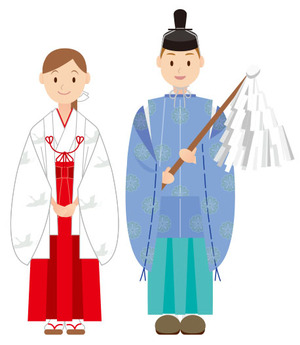 神主と巫女