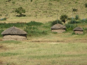 マサイ族の家