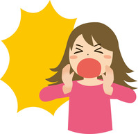 叫ぶ