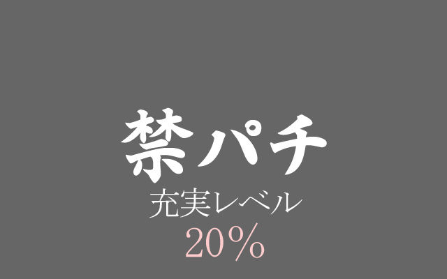 20%禁パチ充実