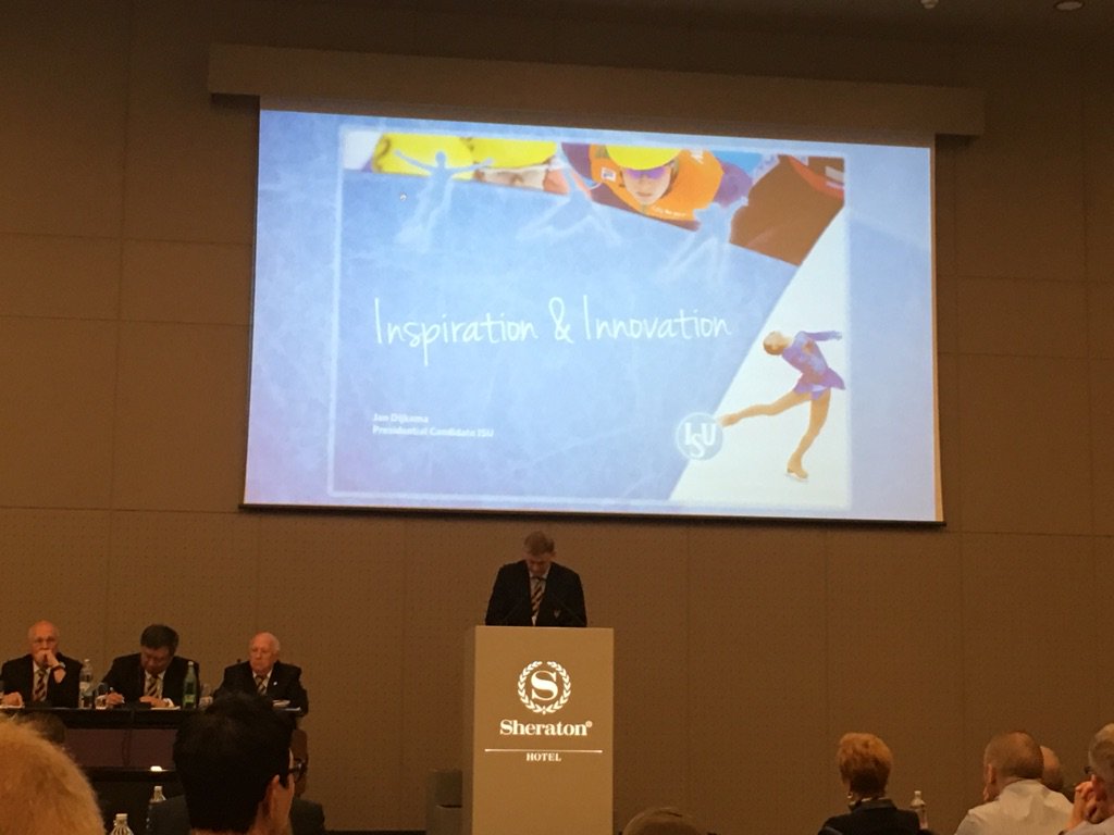 Isu新会長はスピスケのダイケマ氏に 副会長はラケルニク氏 フィギュアスケートのヴィーナス