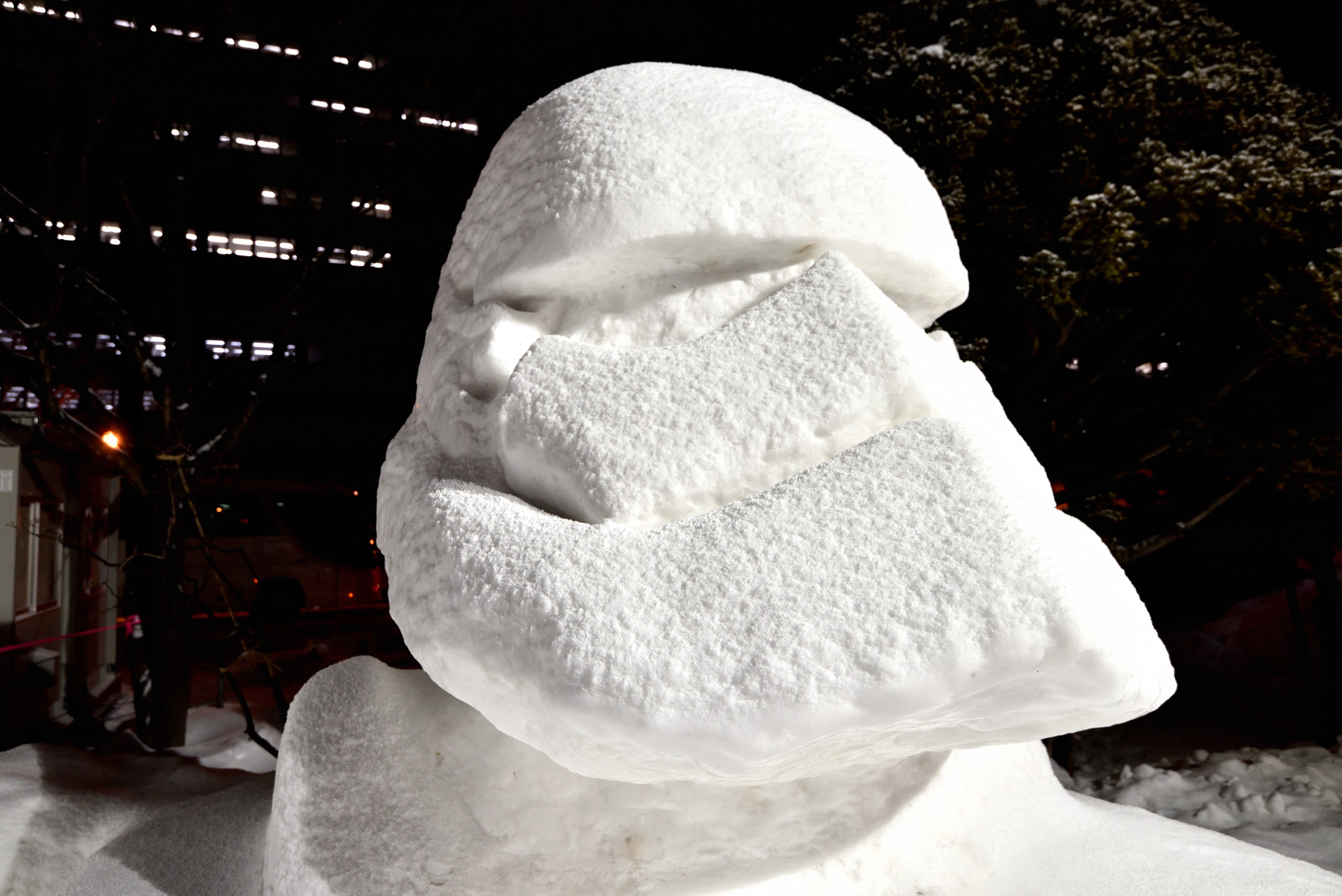 さっぽろ雪まつり18 市民雪像編 前 因画応報