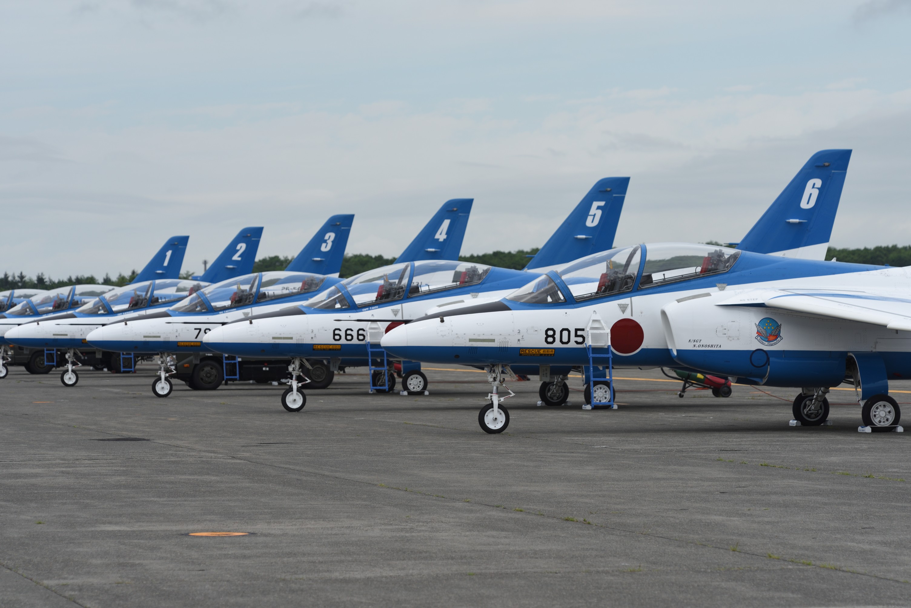 千歳基地航空祭18 ブルーインパルス編 因画応報